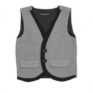 Rugged Butts Vest Black and White